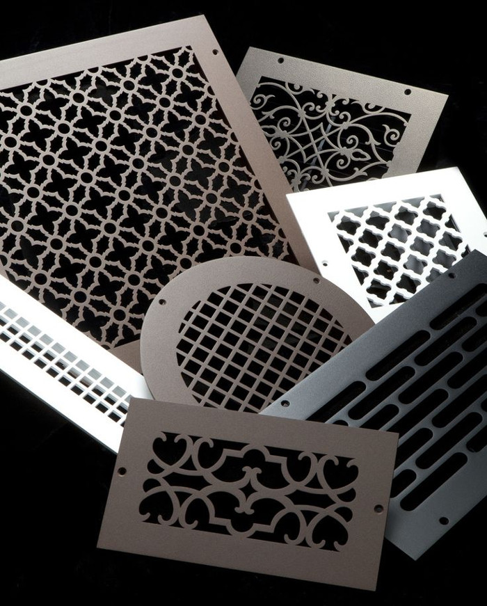 красивые вентрешетки для камина
