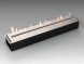 Автоматический биокамин Lux Fire Smart Flame 1500 RC INOX