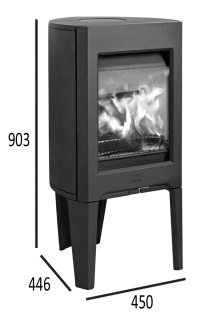 Дровяная печь-камин Jotul F 162 C