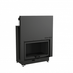 Каминная топка плоская 80 x 55 C Echa-Tech