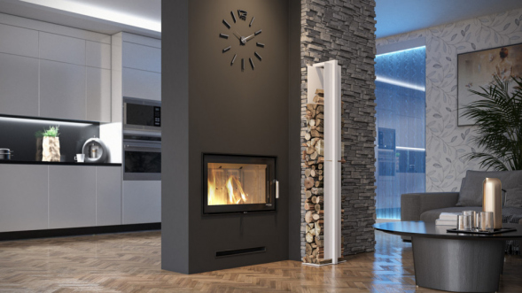 Топка DEFRO HOME INTRA SLIM SM, 6 кВт, 630/465мм